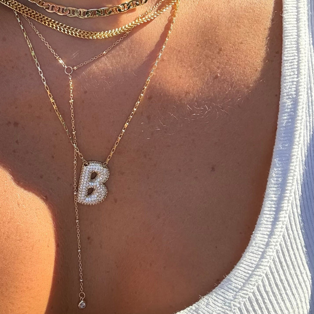 Dazzling Lariat Necklace Lee