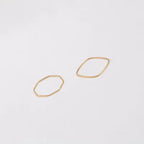 316L Stainless Steel Ins Minimalist Rings Simple PVD Gold Plated Retangular Square Oval Ring My Store