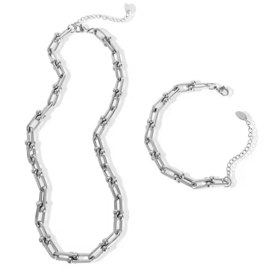 Tied With Love Necklace & Bracelet Evry Jewelz