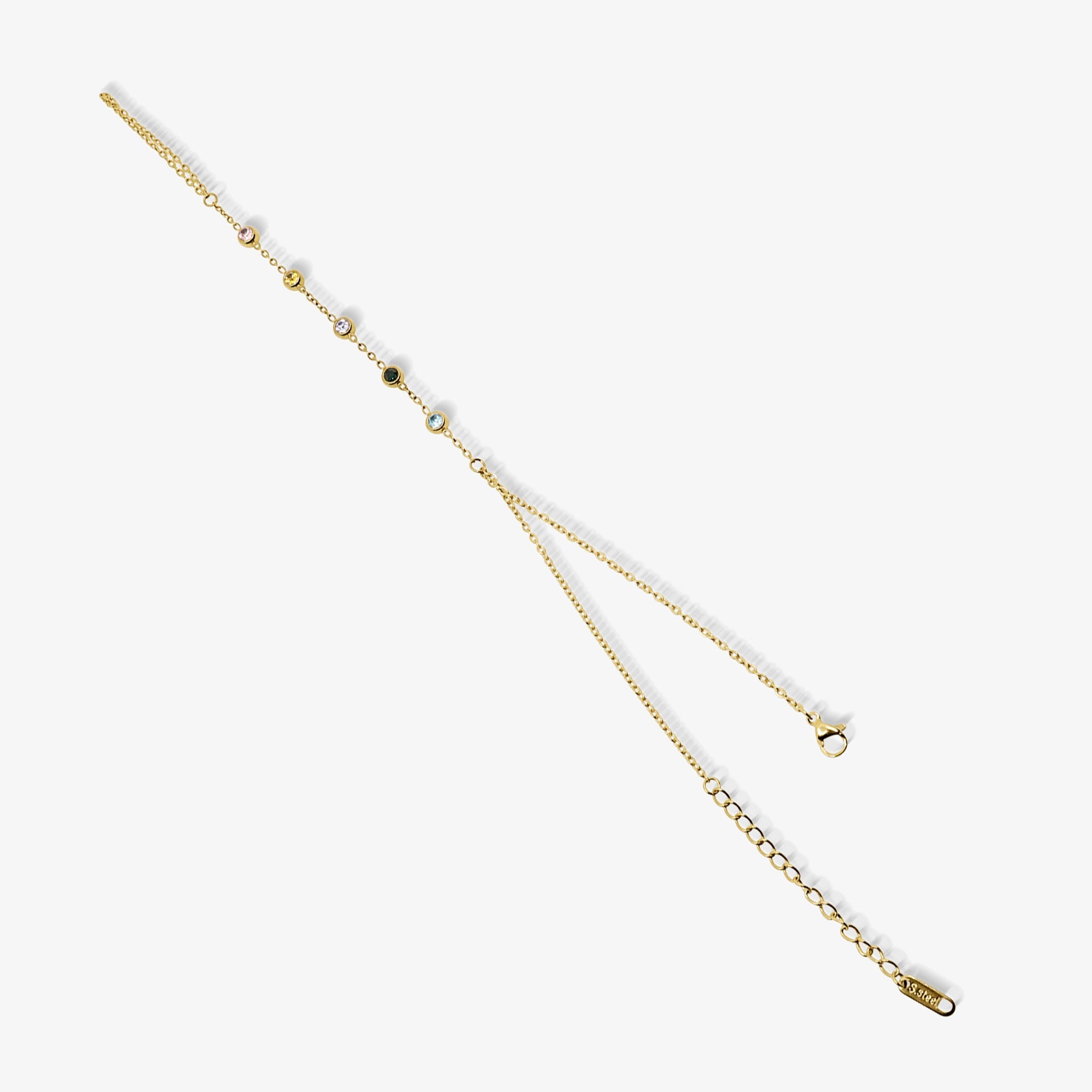 Prism Multicolor Hand Chain Nicole