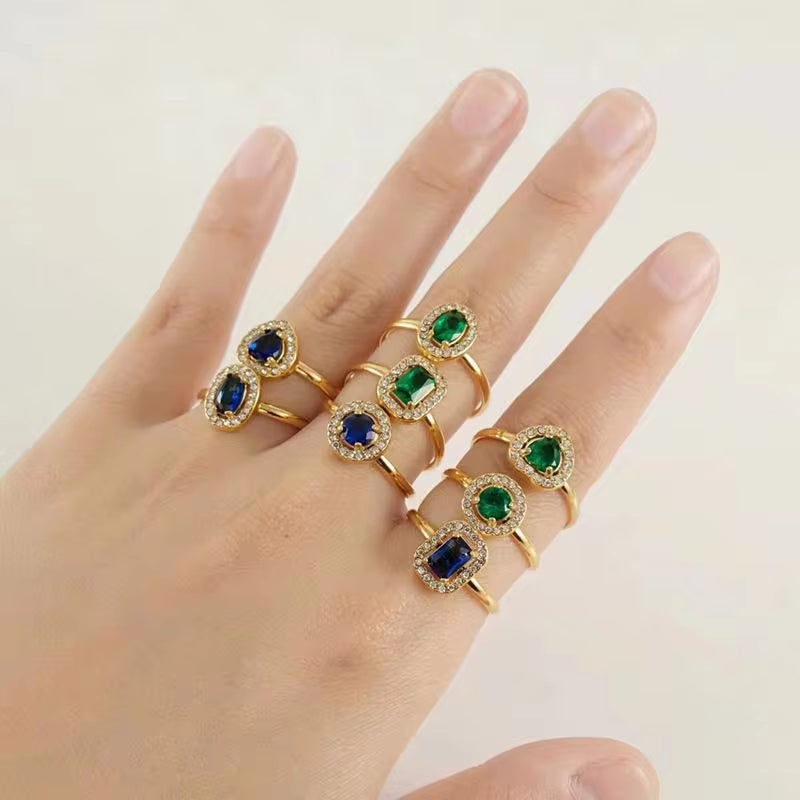 Personality Opening Adjustable 18K Stainless Steel Jewelry Hypoallergenic Ring My Store