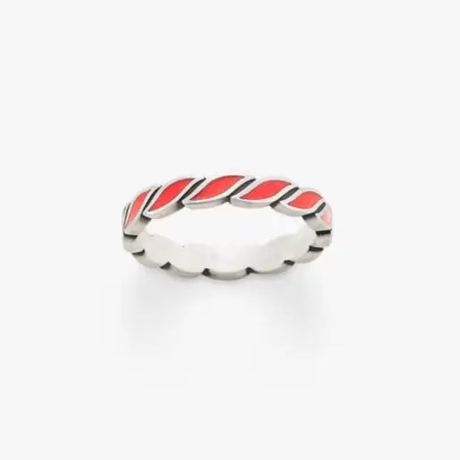 Enamel Twist Stacker Ring James Avery