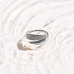 Pavé Crystal Wrap Ring Alice