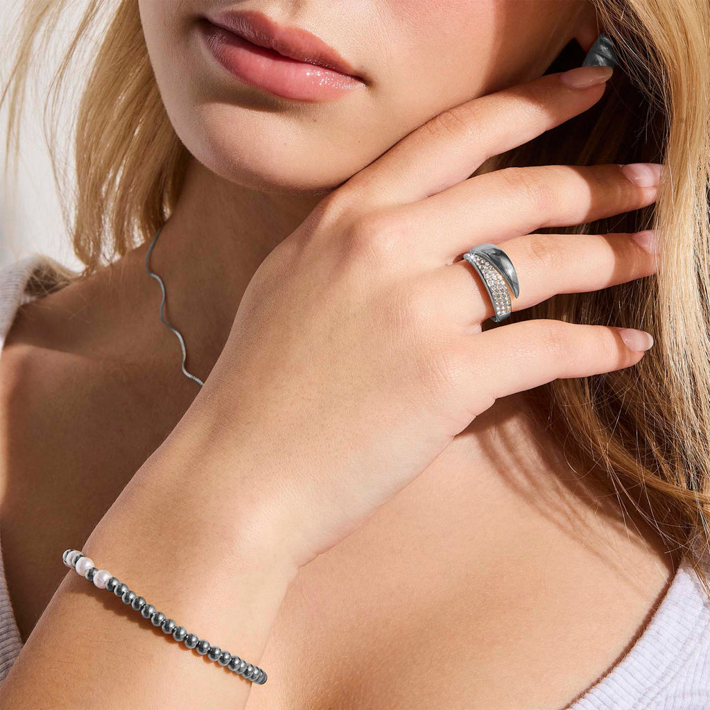 Pavé Crystal Wrap Ring Alice