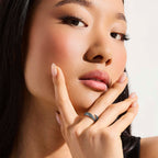 Crystal Curve Wrap Ring Angel