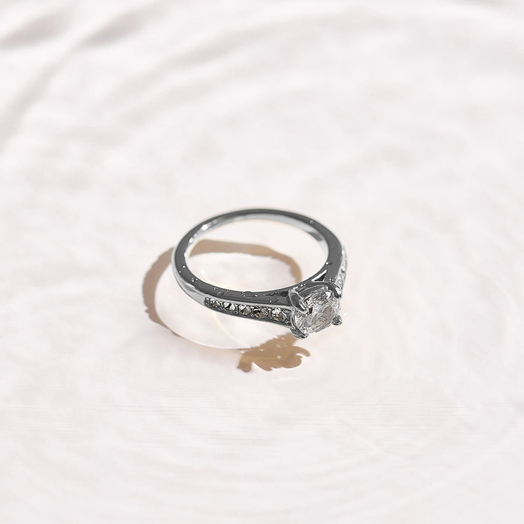 Travel Engagement Accent Ring Angel