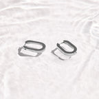 Slim Block Hoops Angel