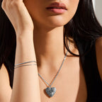 Dual Strand Box Chain Bracelet Angel