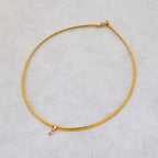 Fashion Rainbow Zircon Pendant Necklace INS Choker Chain Collar for Women Jewelry 18K Gold Stainless Steel Jewelry My Store