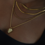 444 You Locket Necklace Lee