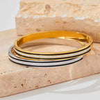 Charm CZ Rhinestone Pave Stainless Steel Cuff Bracelet Bangle Jewelry My Store