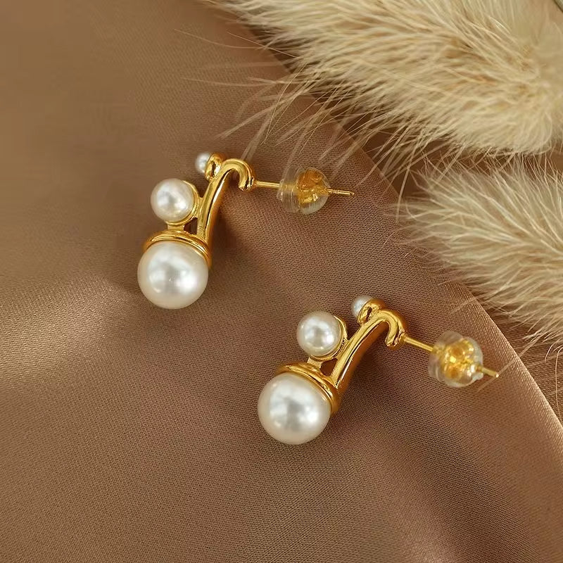 JEWELRY EH61 Factory Hot Sale 2024 Pearl Earrings Popping Unique Earrings Fashion My Store