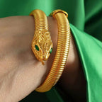JEWELRY SZ15 the Newest Snake Wrap Stretch Bracelet Fashion Trend Stainless Steel Bangles Jewelry My Store