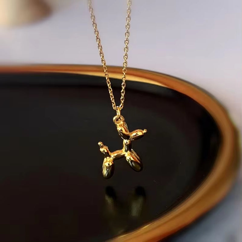 Fashion Jewelry Trendy 18K Gold Plated Stainless Steel Dog Chains Necklace for Women Mom Gifts My Store