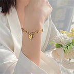 Fashion Jewelry Classic Women'S Stainless Steel Hearts Chain Hip Hop Bracelet for Men My Store