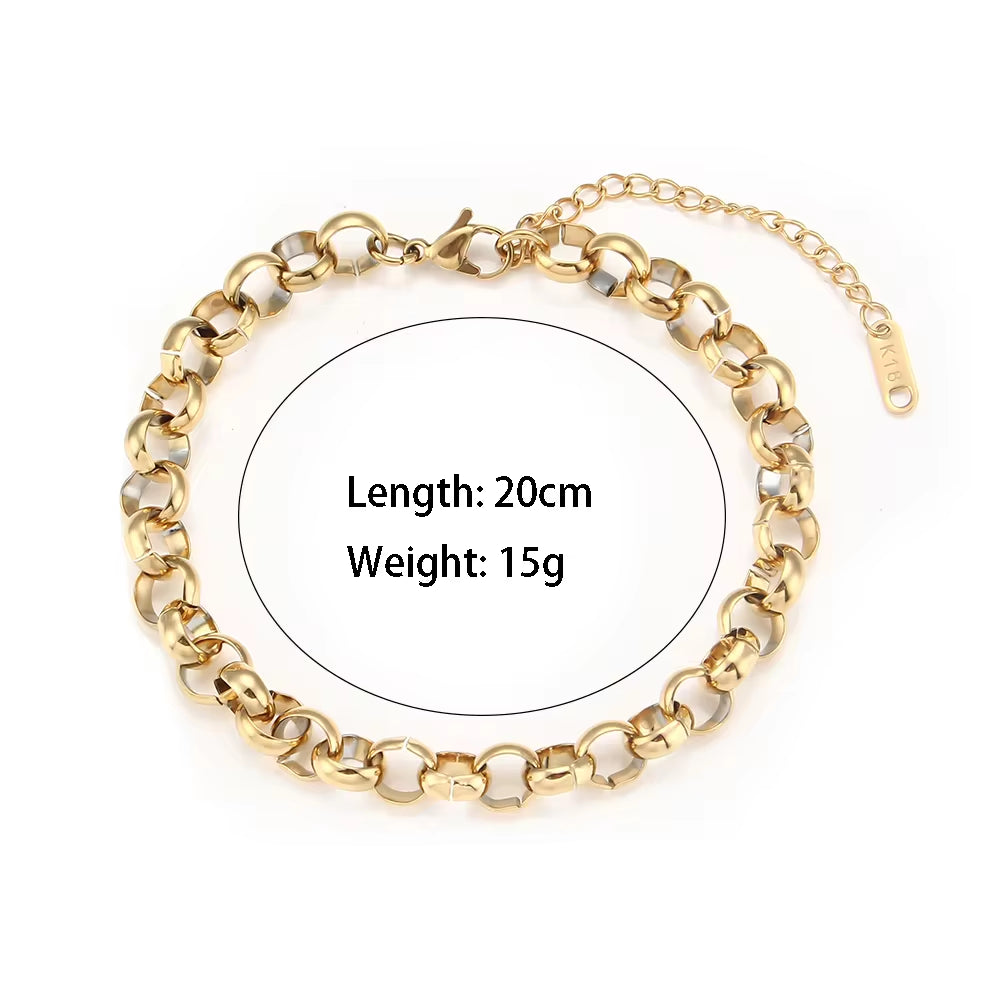 Wholesale Fashion Gold Plated Necklace Set Tarnish Free Jewelry Enamel Stainless Steel Pendant Necklace My Store