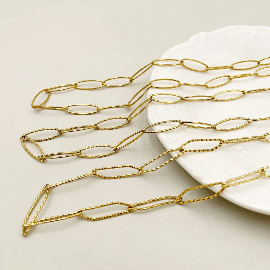 Long Fashion Jewelry Cross Chain Sweater Stainless Steel Necklaces Women My Store