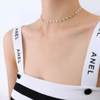 Custom Latest Designs 18K Gold Plated Stainless Steel Enamel Flower Bracelet Bangles Jewelry My Store