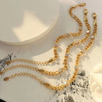 18K Gold Plated Stainless Steel Jewelry Waterproof Charm Cuban Chain Cubic Zirconia Bracelet for Women Ladies My Store