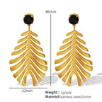 JEWELRY EH210 Premium Sense of Inlaid Zirconia Earrings 2024 New Exquisite Earrings Feathery Korean Version My Store