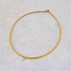 Fashion Rainbow Zircon Pendant Necklace INS Choker Chain Collar for Women Jewelry 18K Gold Stainless Steel Jewelry My Store