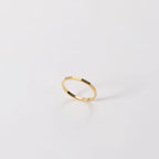 High End 18K Gold Plated Tungsten Stainless Steel Tangent Plane Dainty Rings for Women Finger Ring Non Tarnish My Store
