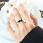 Carline Wholesale Women Stainless Steel Minimalist 18K Gold Plated Finger Ring French Fashion Geometryjewelry My Store