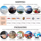 JEWELRY EH134 Wholesale Patterned Pleated Hollow Half Circle Earrings Simple Irregular Earrings My Store