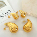 JEWELRY XL82-3-EH232-JZ21 Factory Hot Sale Big Drops Earrings Necklace Ring Set Exaggerated My Store