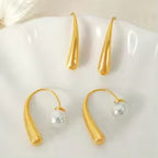 JEWELRY EH113 Factory Hot Sale Premium Sense of Unique Pearl Earrings Burst Tender Temperament Earrings My Store