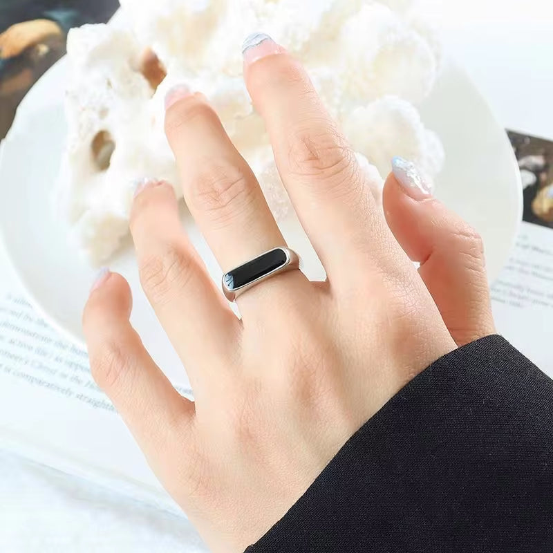 Carline Wholesale Women Stainless Steel Minimalist 18K Gold Plated Finger Ring French Fashion Geometryjewelry My Store