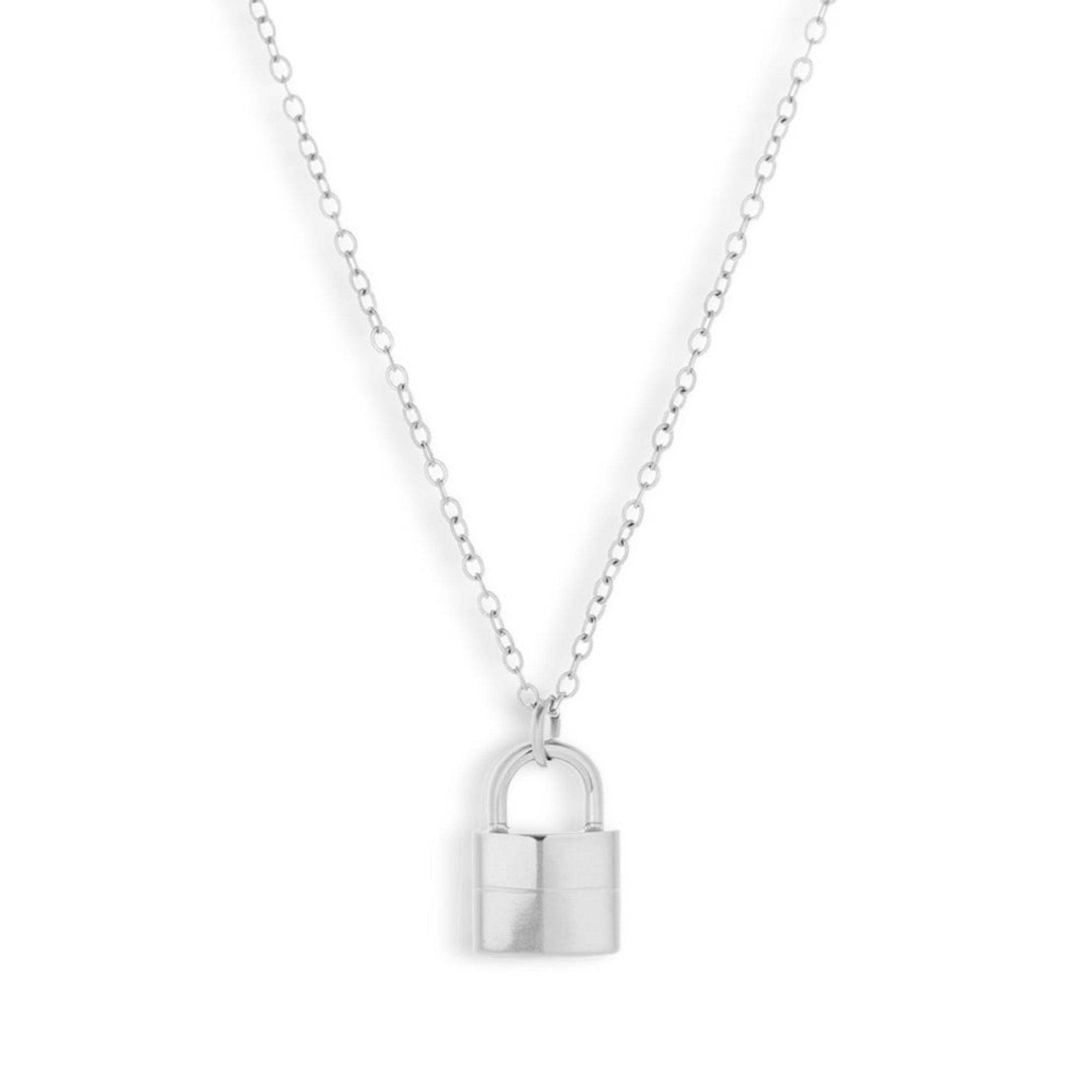 Lock Pendant Necklace Alice