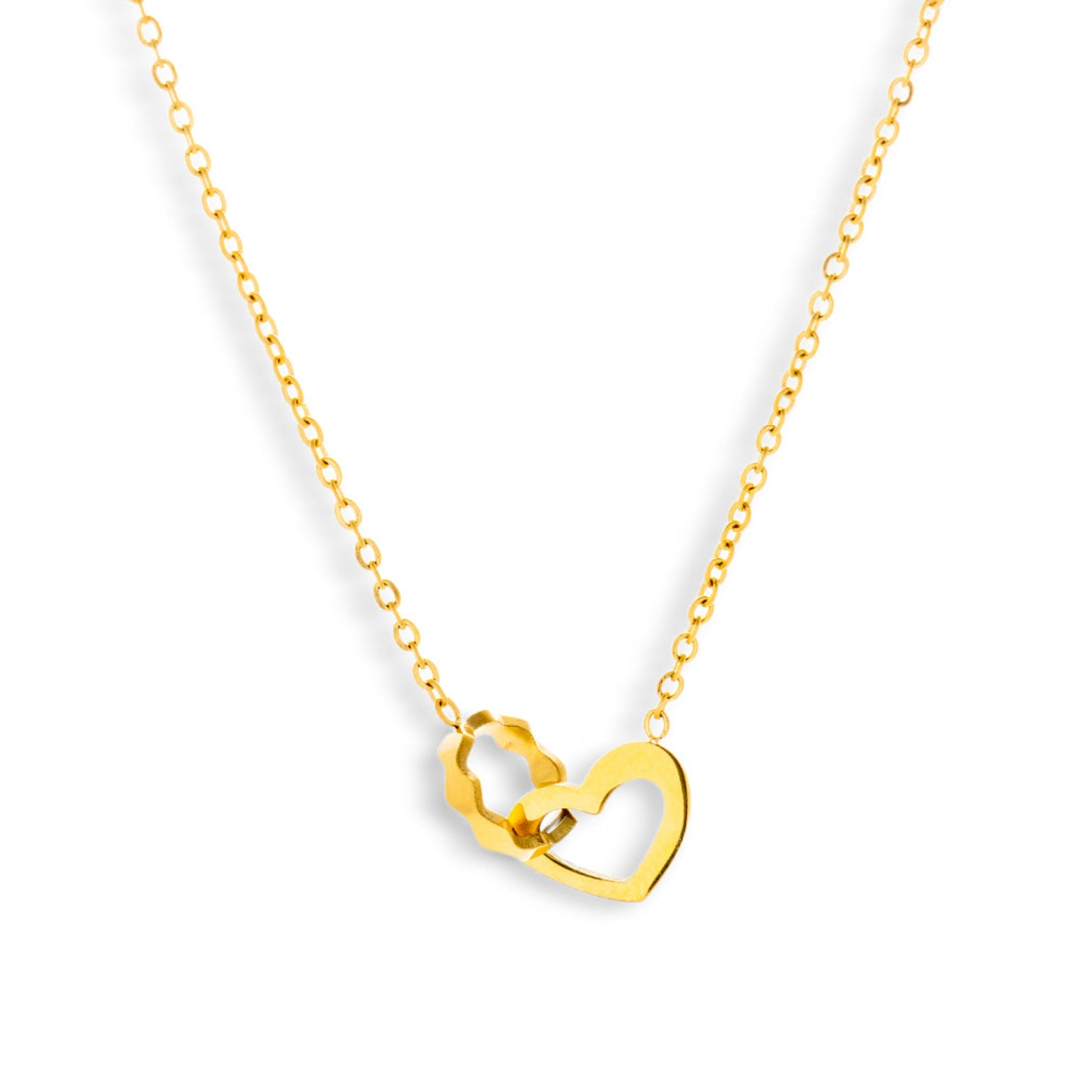 Linked Heart Necklace Alice