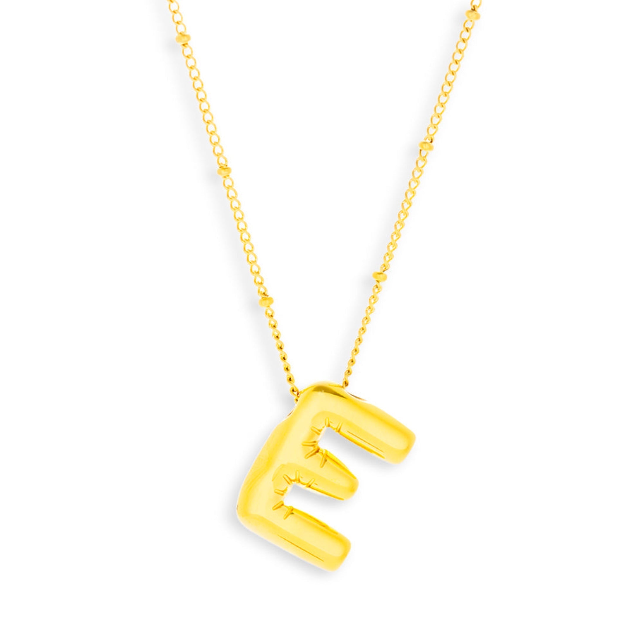 Starburst Initial Necklace Angel