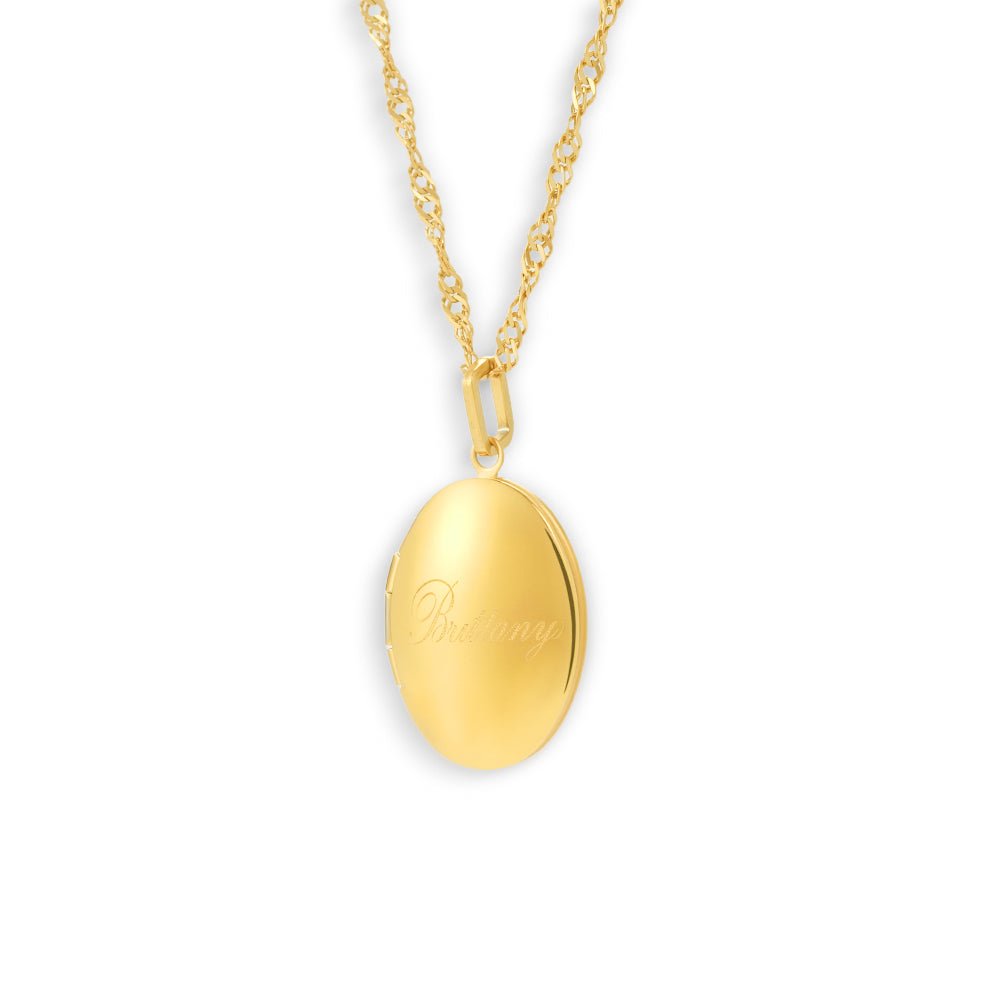 Custom/Personalized Locket Pendant Necklace Alice