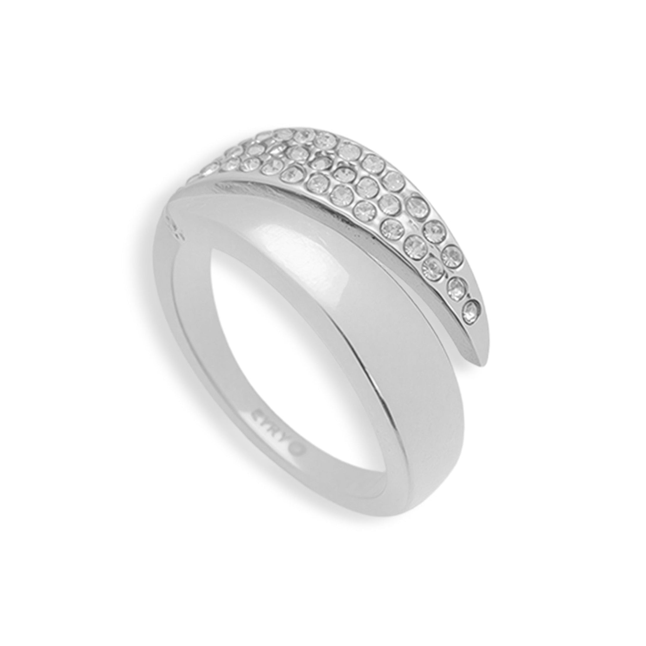 Pavé Crystal Wrap Ring Alice