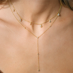 Afterglow Lariat Necklace Lee