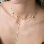 Afterglow Lariat Necklace Lee