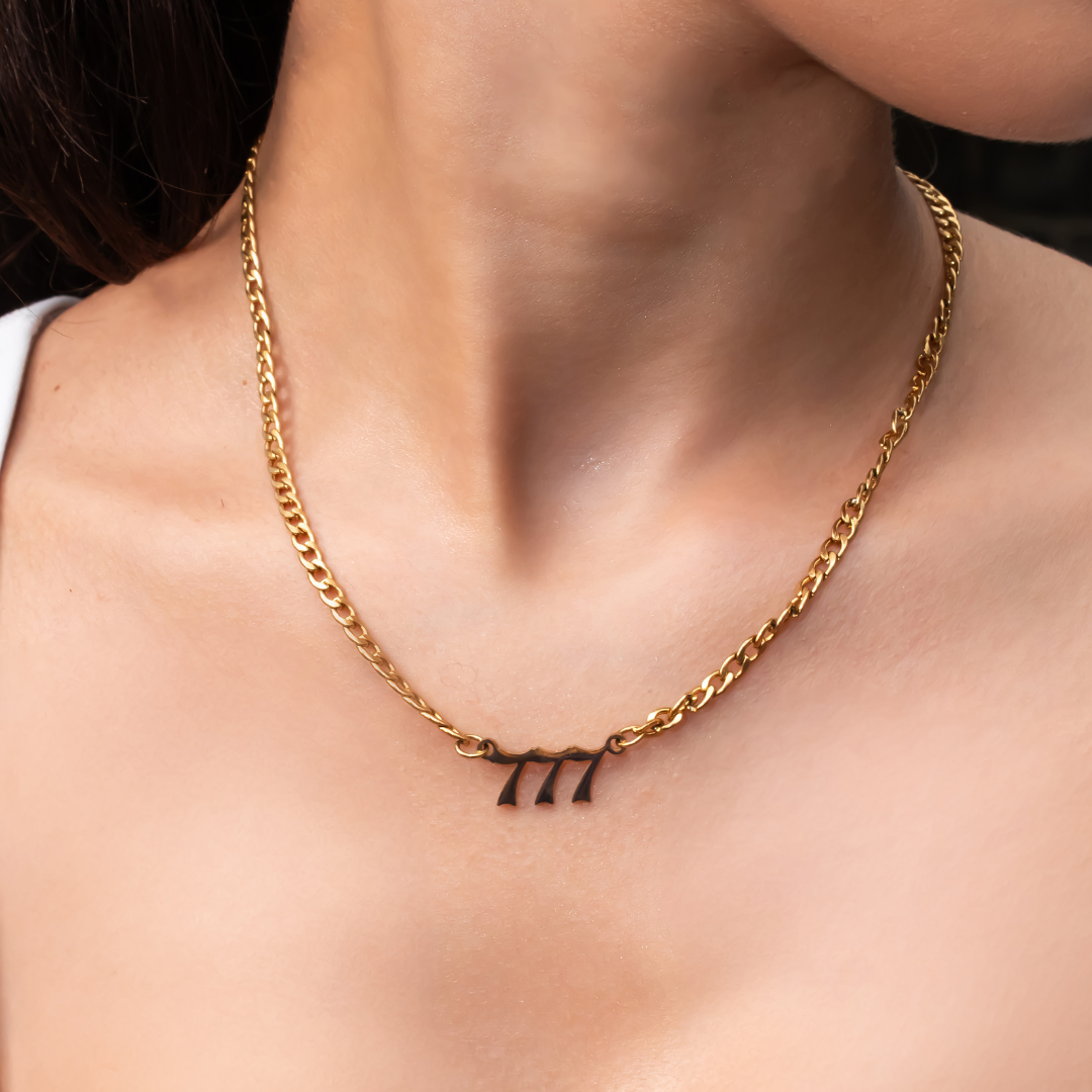 Angel Number Necklace Lee