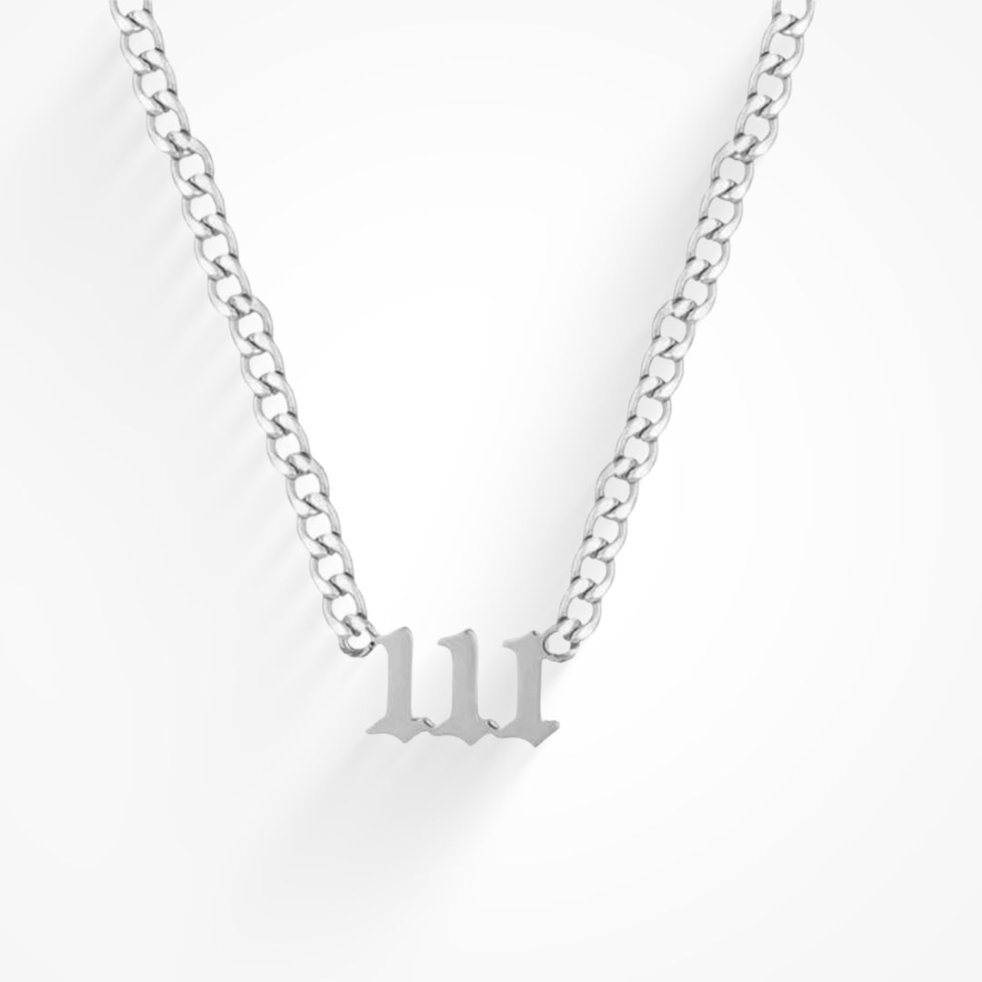 Angel Number Necklace Lee