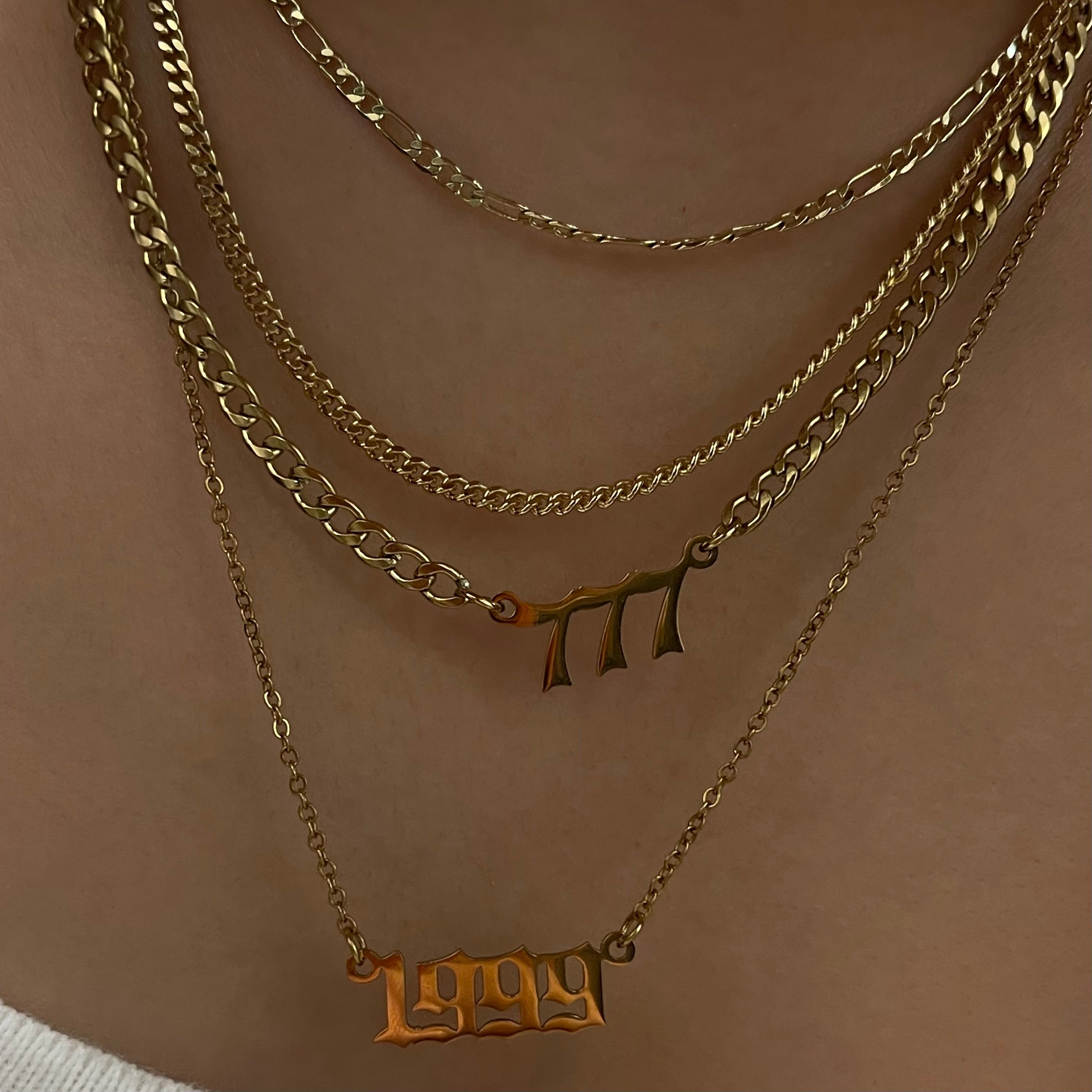 Angel Number Necklace Lee