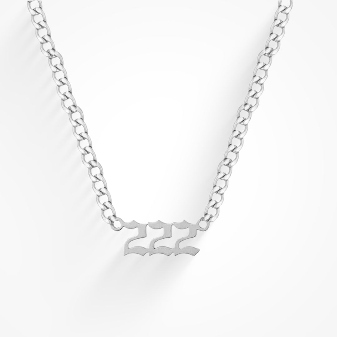 Angel Number Necklace Lee