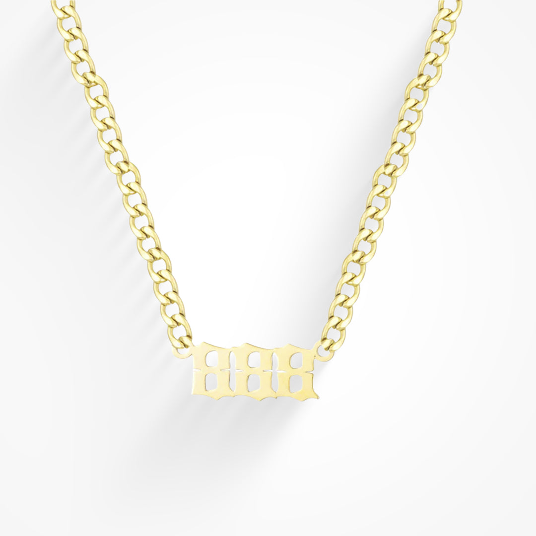 Angel Number Necklace Lee