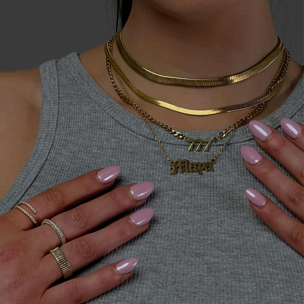 Angel Number Necklace Lee