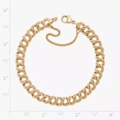 Medium Double Curb Charm Bracelet James Avery