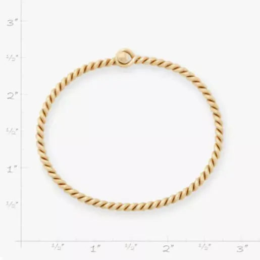 Twisted Wire Hook-On Bracelet James Avery