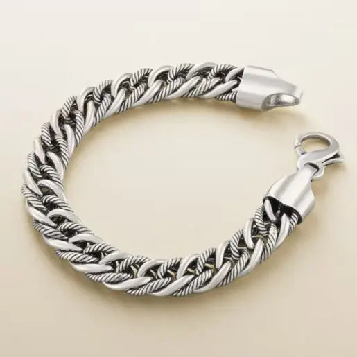 Bold Twisted Link Curb Bracelet James Avery