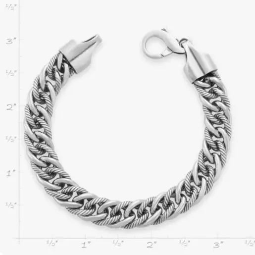 Bold Twisted Link Curb Bracelet James Avery