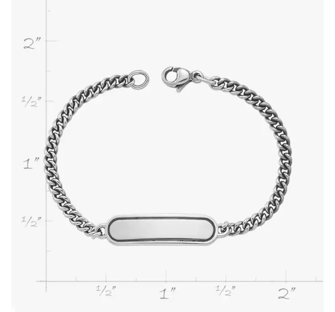 Baby ID Engravable Link Bracelet James Avery