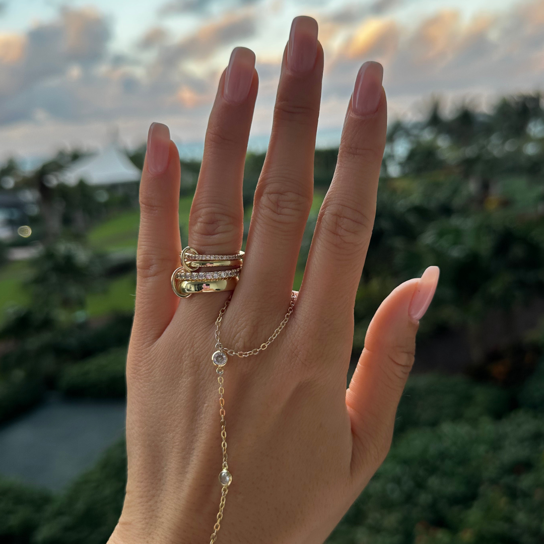 Bound Forever Ring Angel